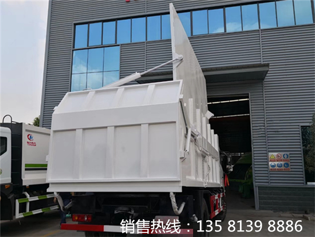 东风天锦压缩对接垃圾车
